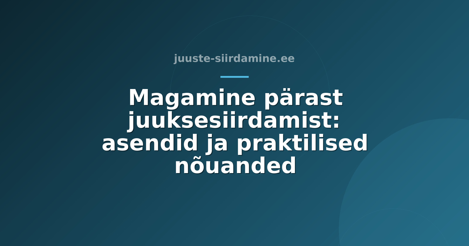 Magamine pärast juuksesiirdamist: asendid ja praktilised nõuanded